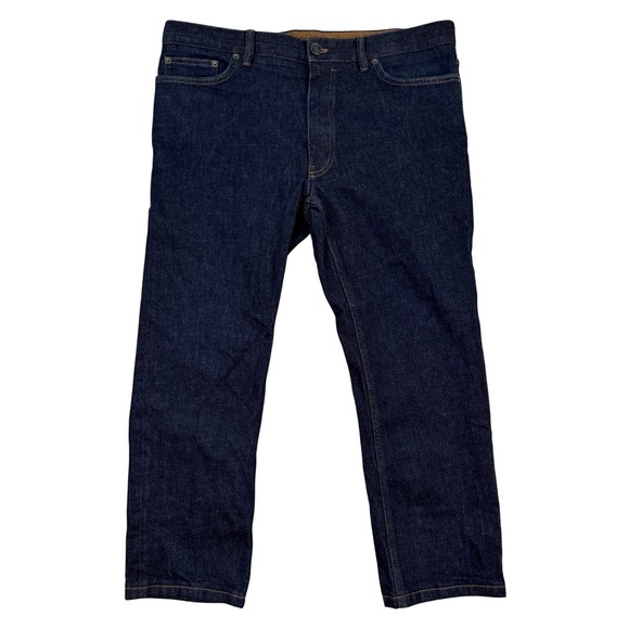 Zegna Other - Zegna Recent Roccia Mens 36x25 Short Cashmere Slim Fit Denim Jeans Made in Italy